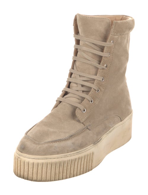 Gabriela Hearst Suede Lace-Up Boots