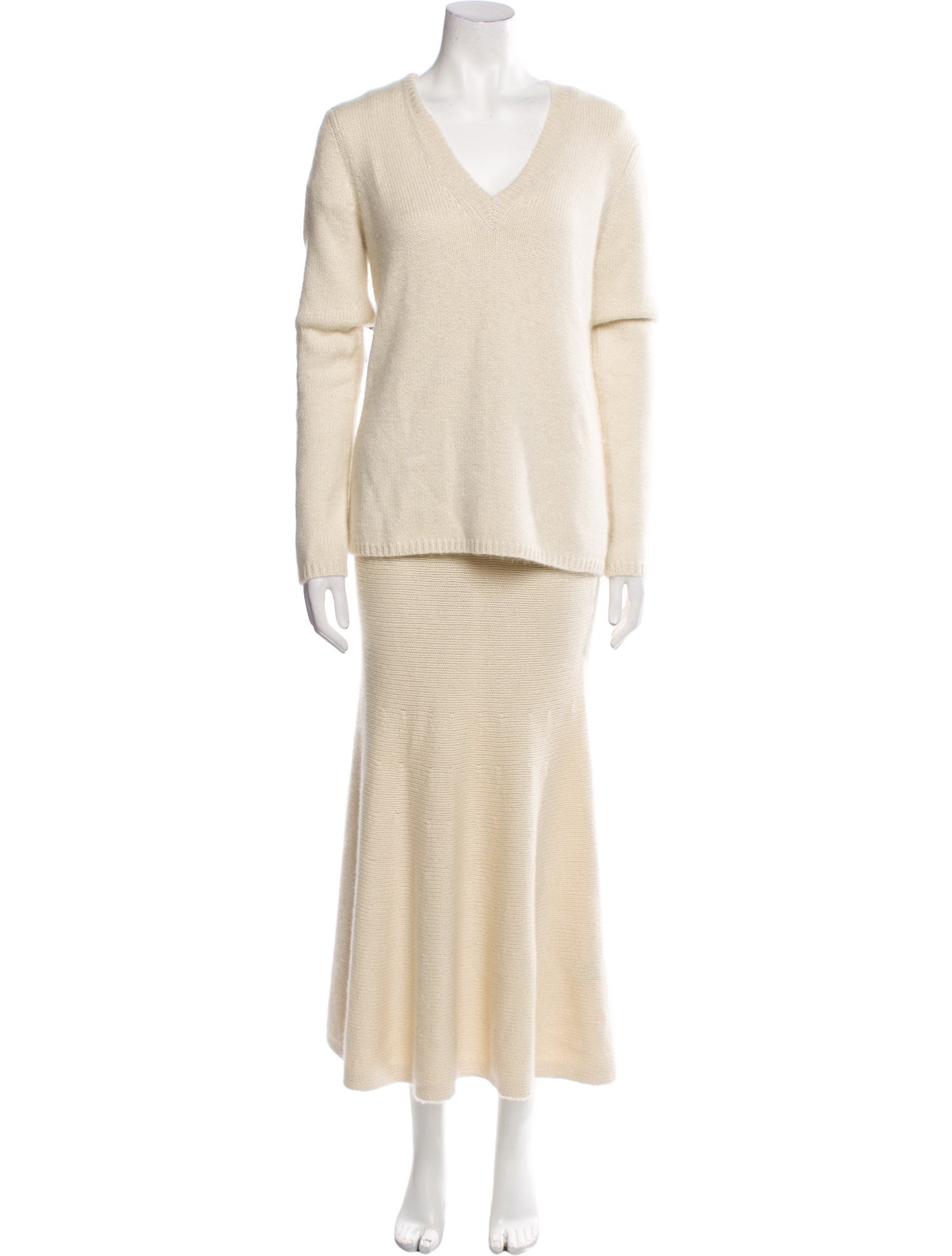 Gabriela Hearst Cashmere Skirt Set