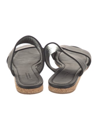 Gabriela Hearst Leather Slides