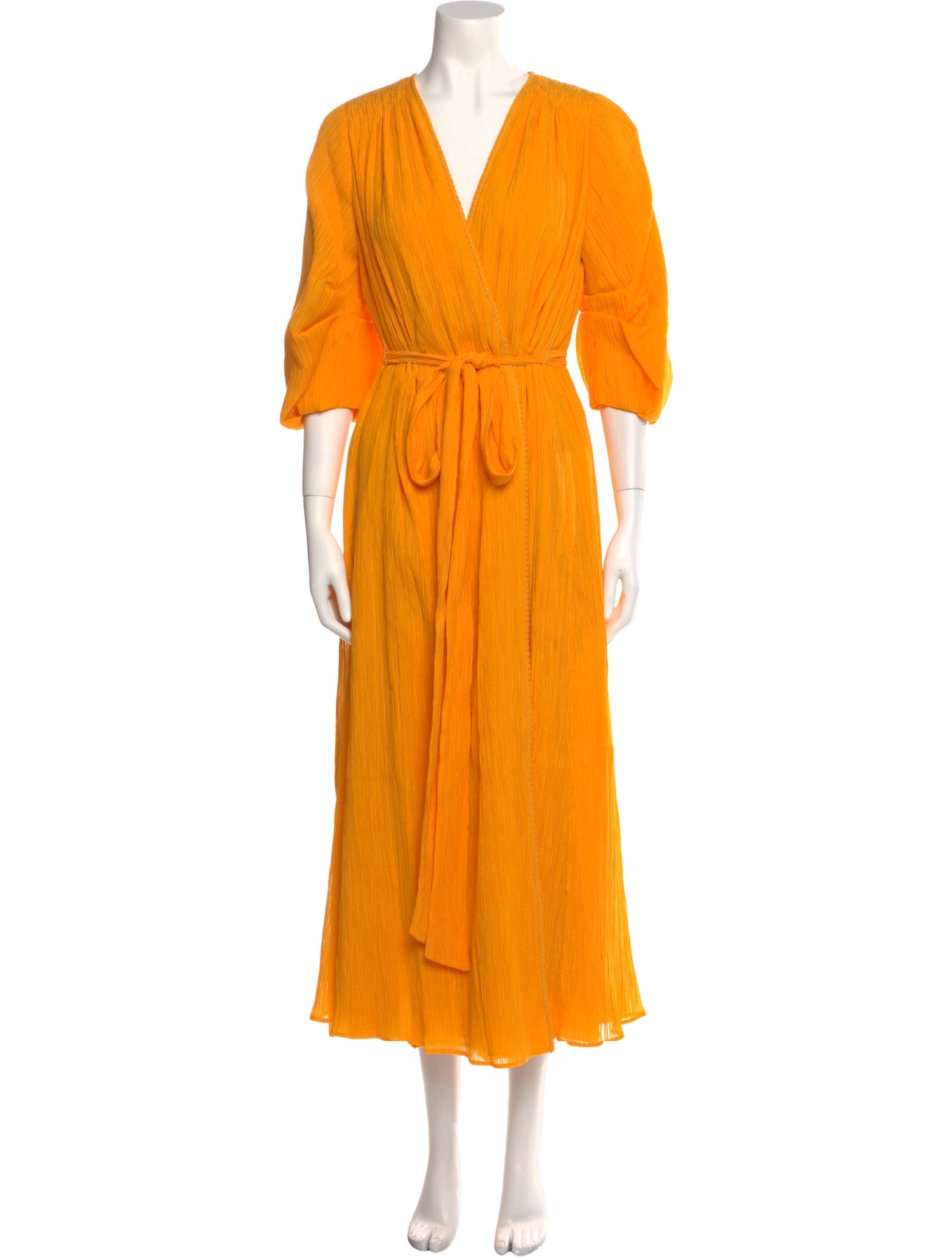 Gabriela Hearst V-Neck Long Dress w/ Tags