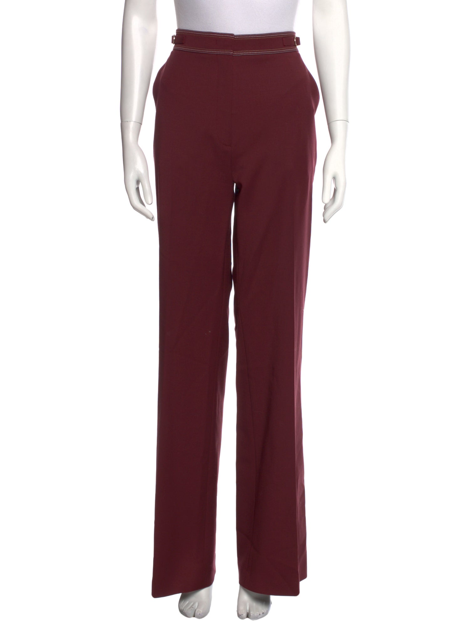 Gabriela Hearst Virgin Wool Wide Leg Pants