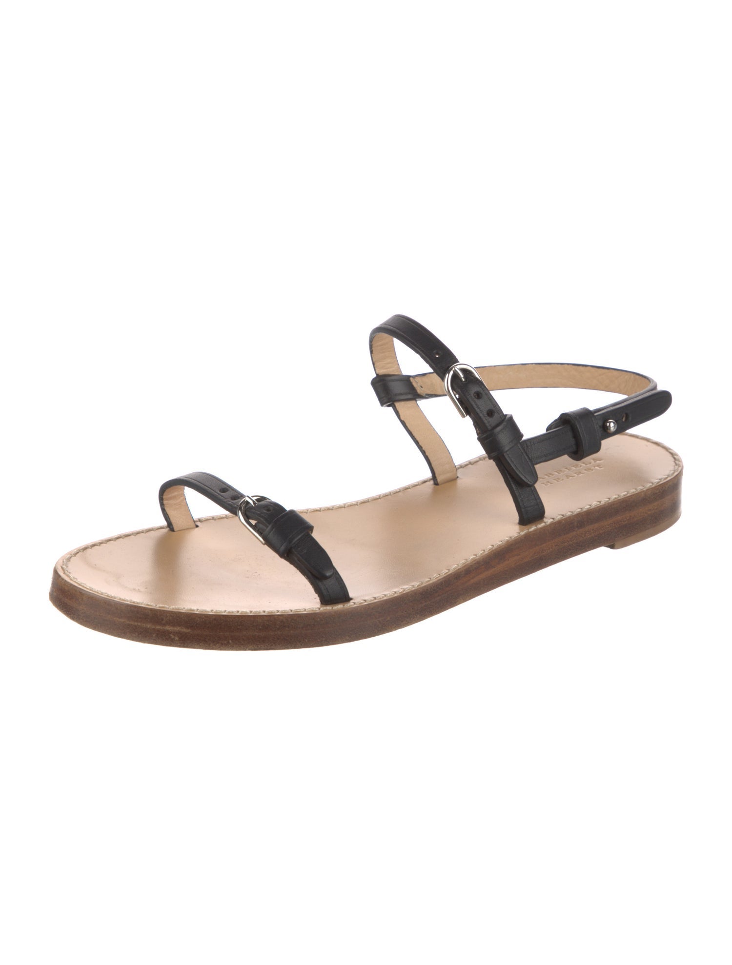 Gabriela Hearst Vintage Leather Slingback Sandals