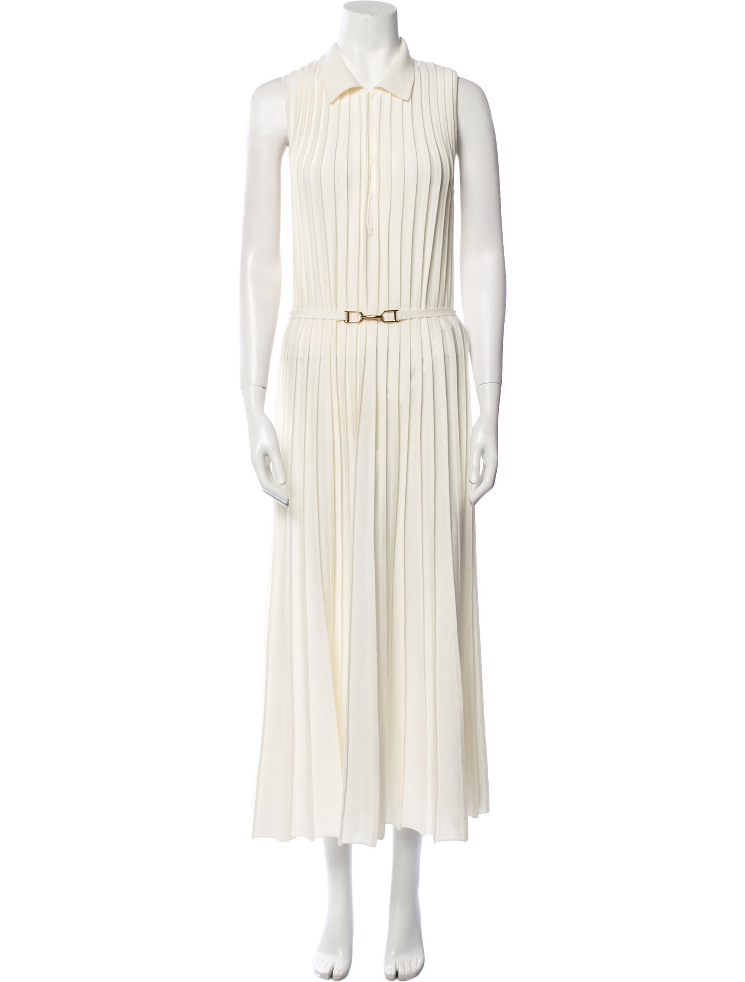 Gabriela Hearst Mock Neck Long Dress