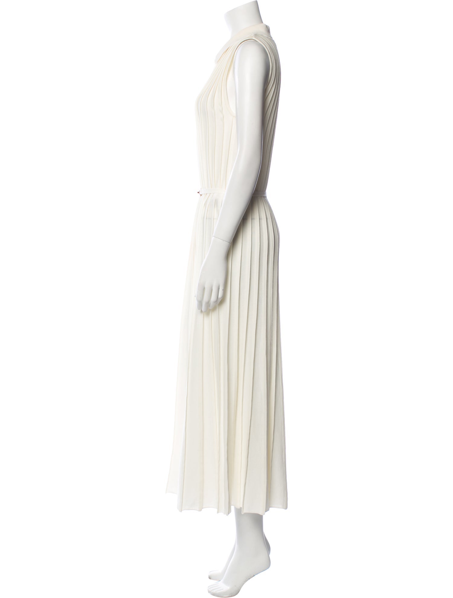 Gabriela Hearst Mock Neck Long Dress