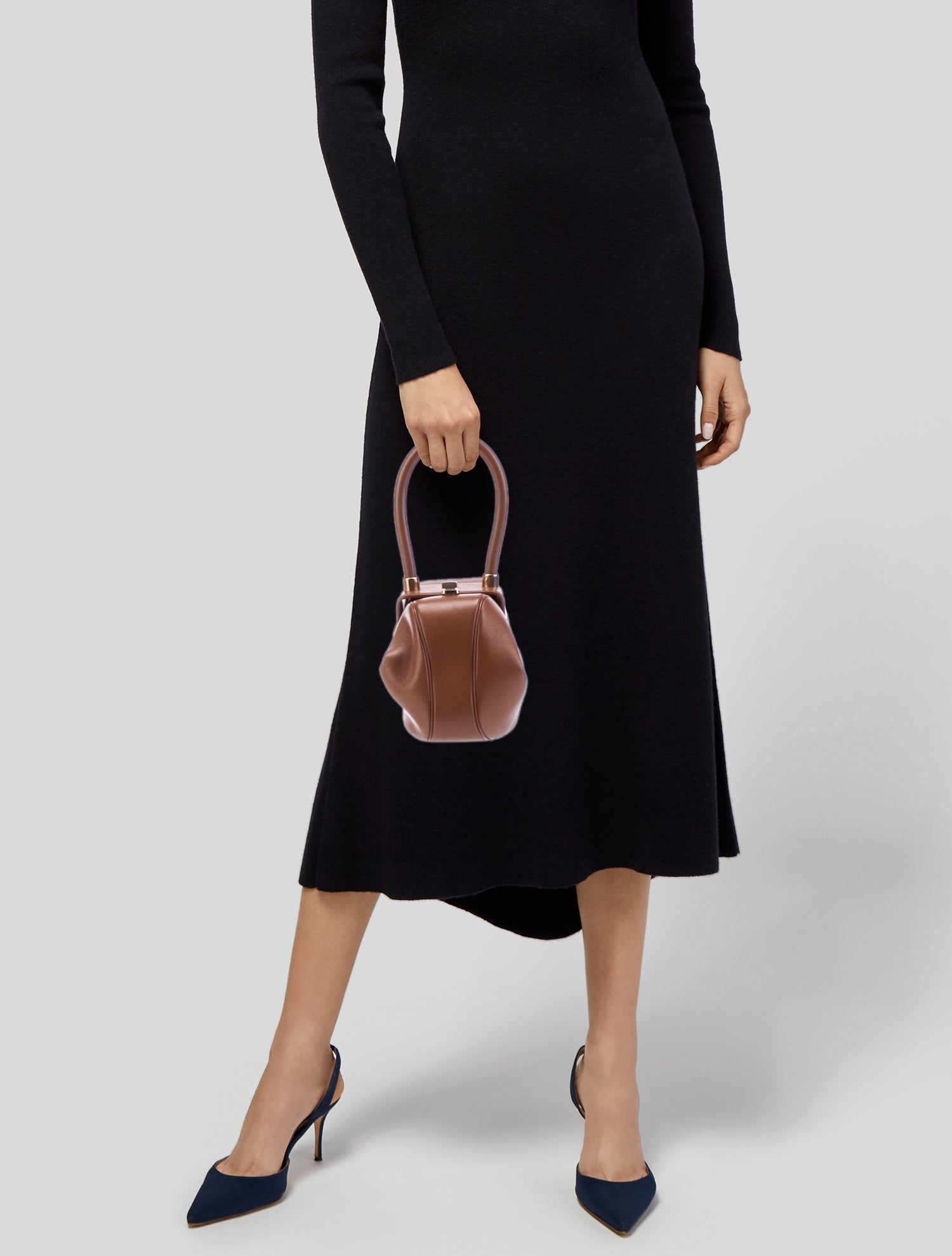 Gabriela Hearst Leather Top Handle Bag