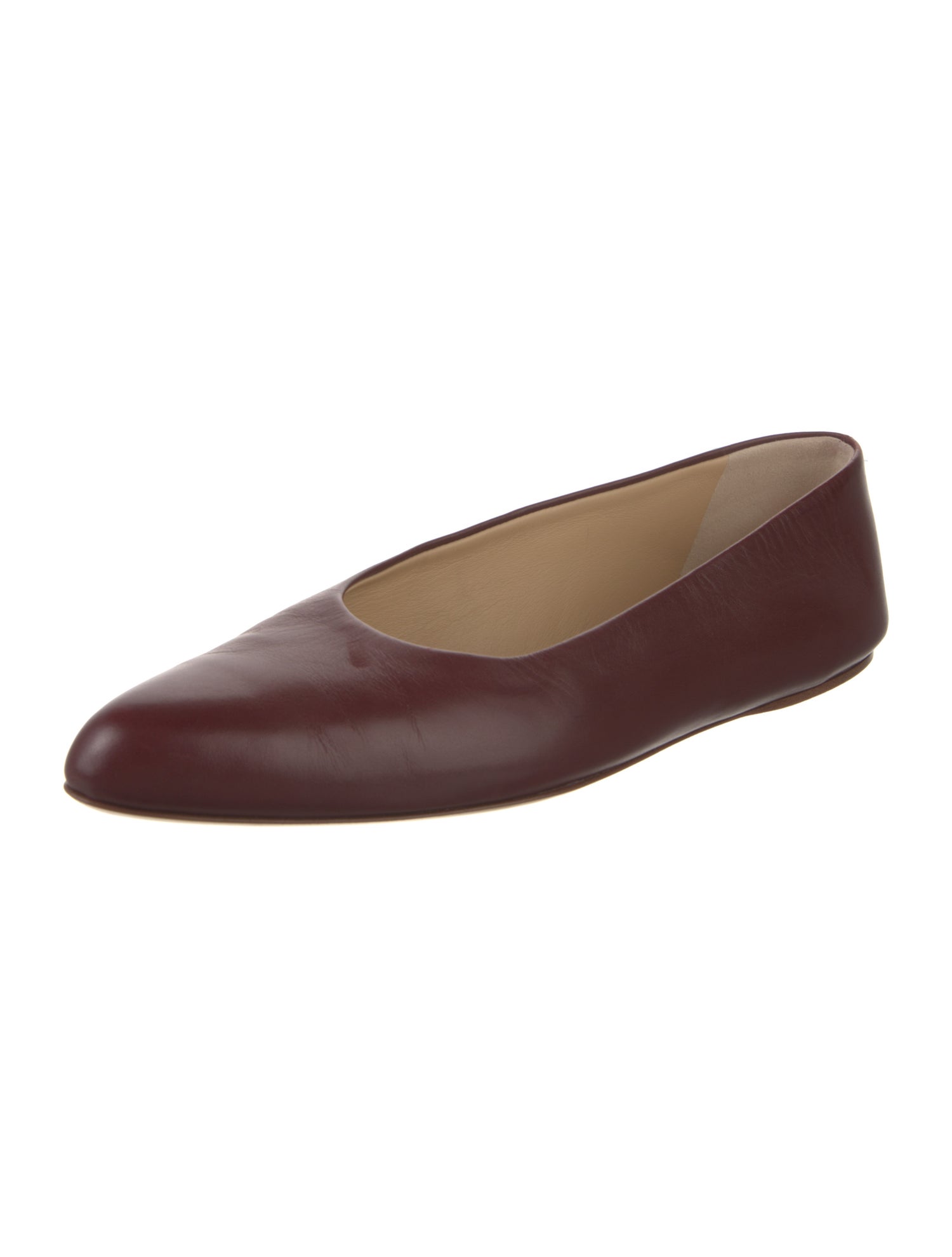 Gabriela Hearst Leather Ballet Flats