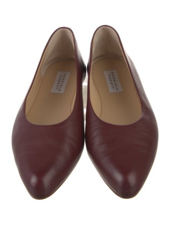 Gabriela Hearst Leather Ballet Flats