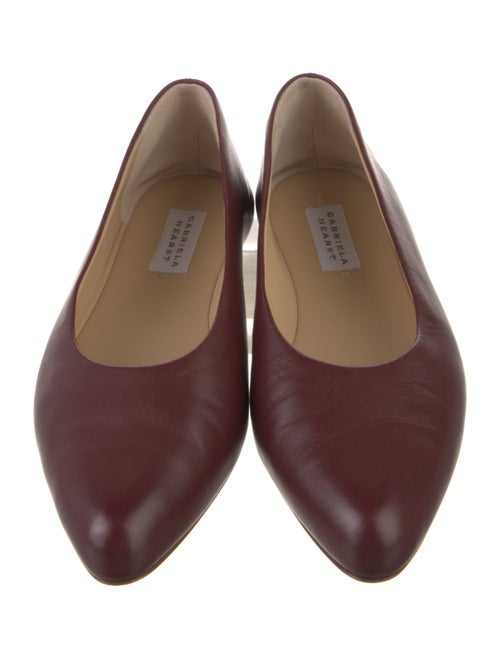 Gabriela Hearst Leather Ballet Flats