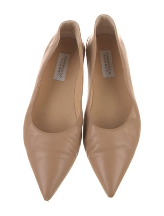 Gabriela Hearst Leather Ballet Flats