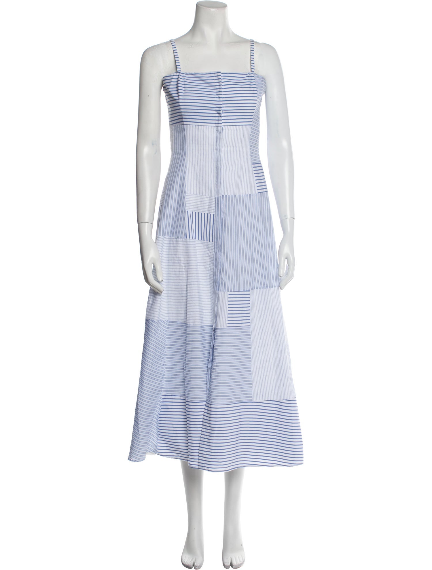 Gabriela Hearst Striped Long Dress