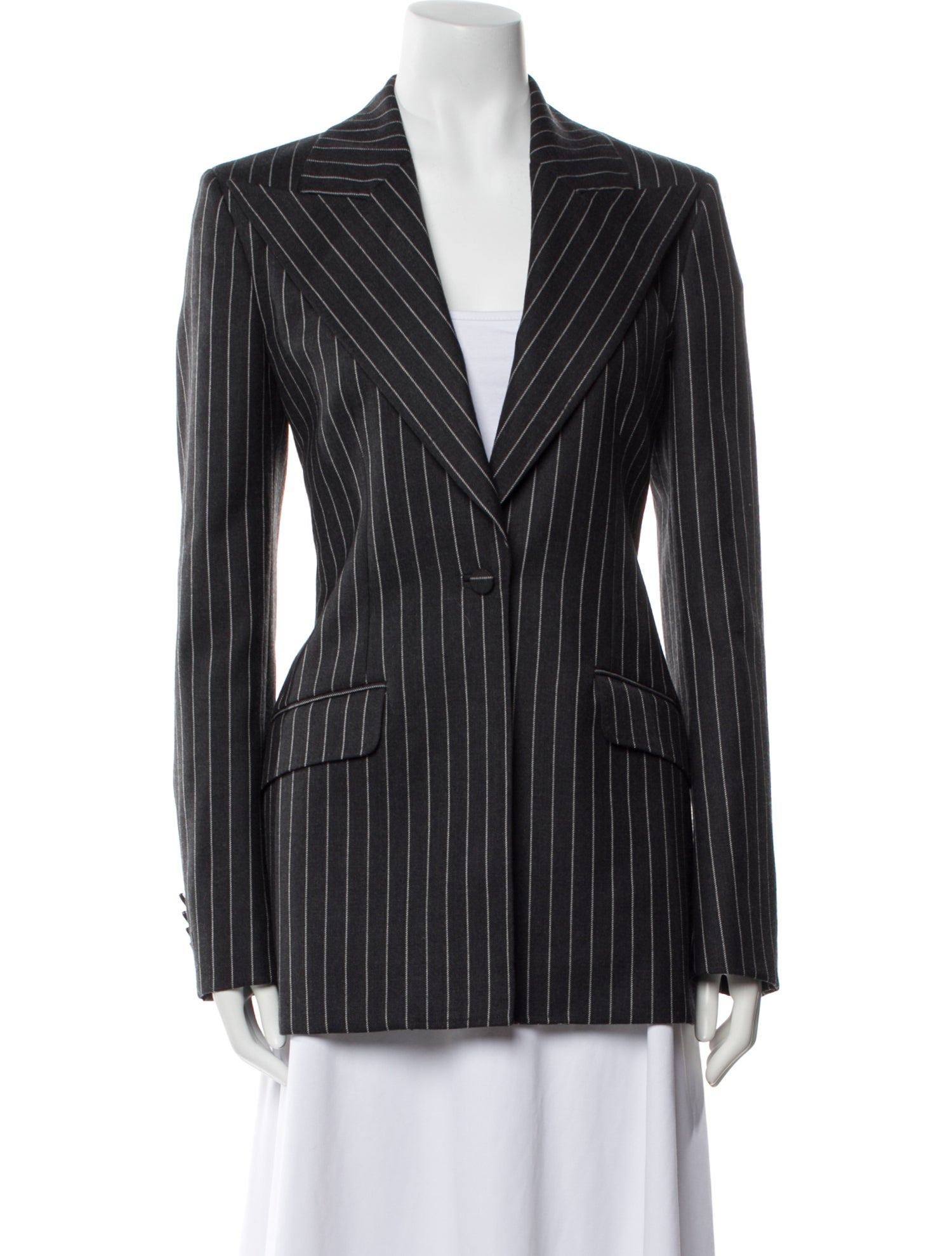 Gabriela Hearst Striped Blazer