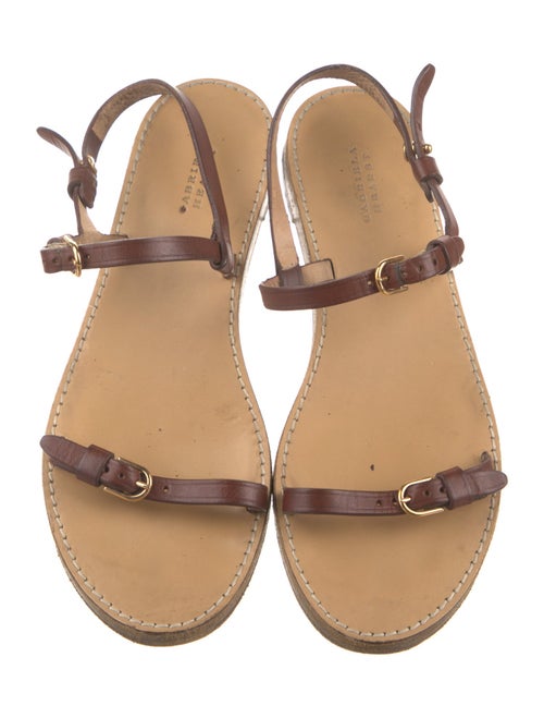 Gabriela Hearst Leather Slingback Sandals