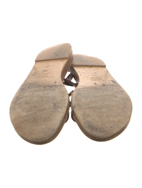 Gabriela Hearst Leather Slingback Sandals