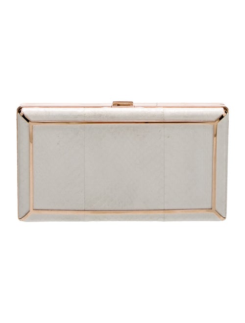 Gabriela Hearst Snakeskin Minaudière