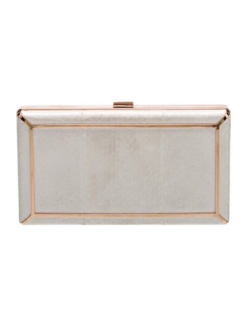 Gabriela Hearst Snakeskin Minaudière