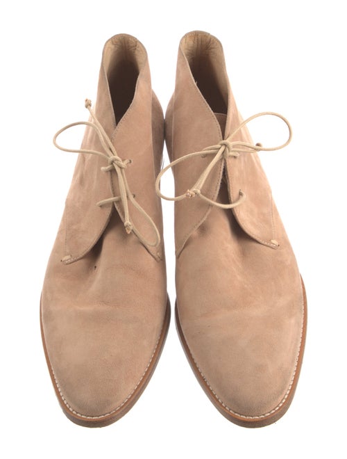 Gabriela Hearst Suede Lace-Up Boots