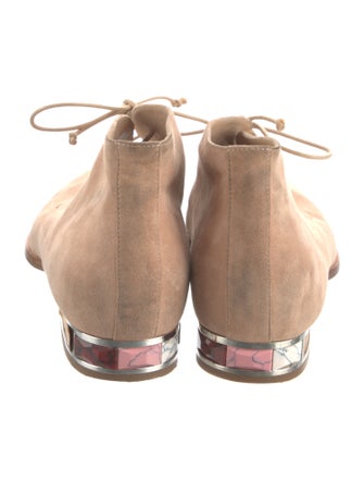 Gabriela Hearst Suede Lace-Up Boots