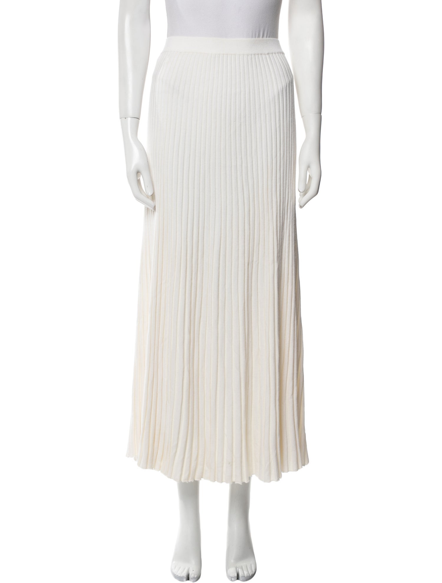 Gabriela Hearst Wool Midi Length Skirt