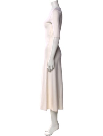 Gabriela Hearst Crew Neck Long Dress