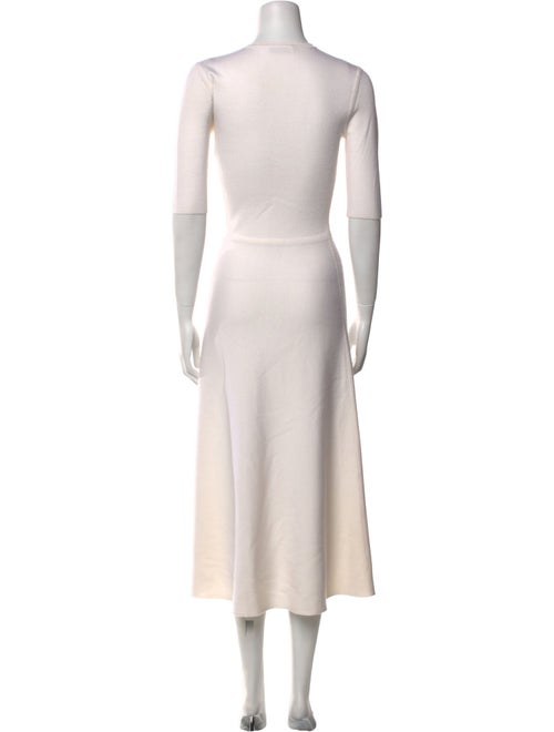 Gabriela Hearst Crew Neck Long Dress