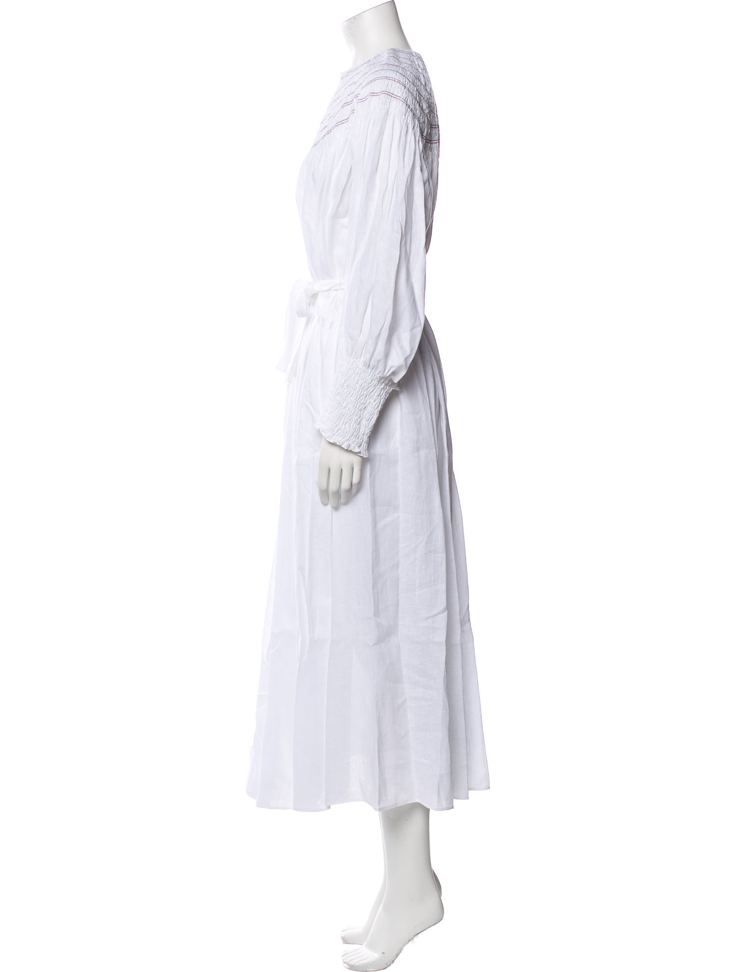 Gabriela Hearst Linen Long Dress