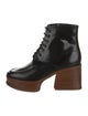 Gabriela Hearst Leather Lace-Up Boots