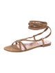 Gabriela Hearst Suede Gladiator Sandals