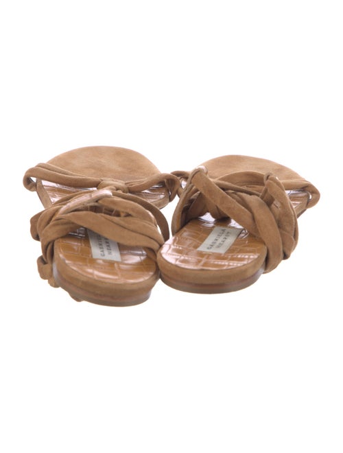 Gabriela Hearst Suede Gladiator Sandals