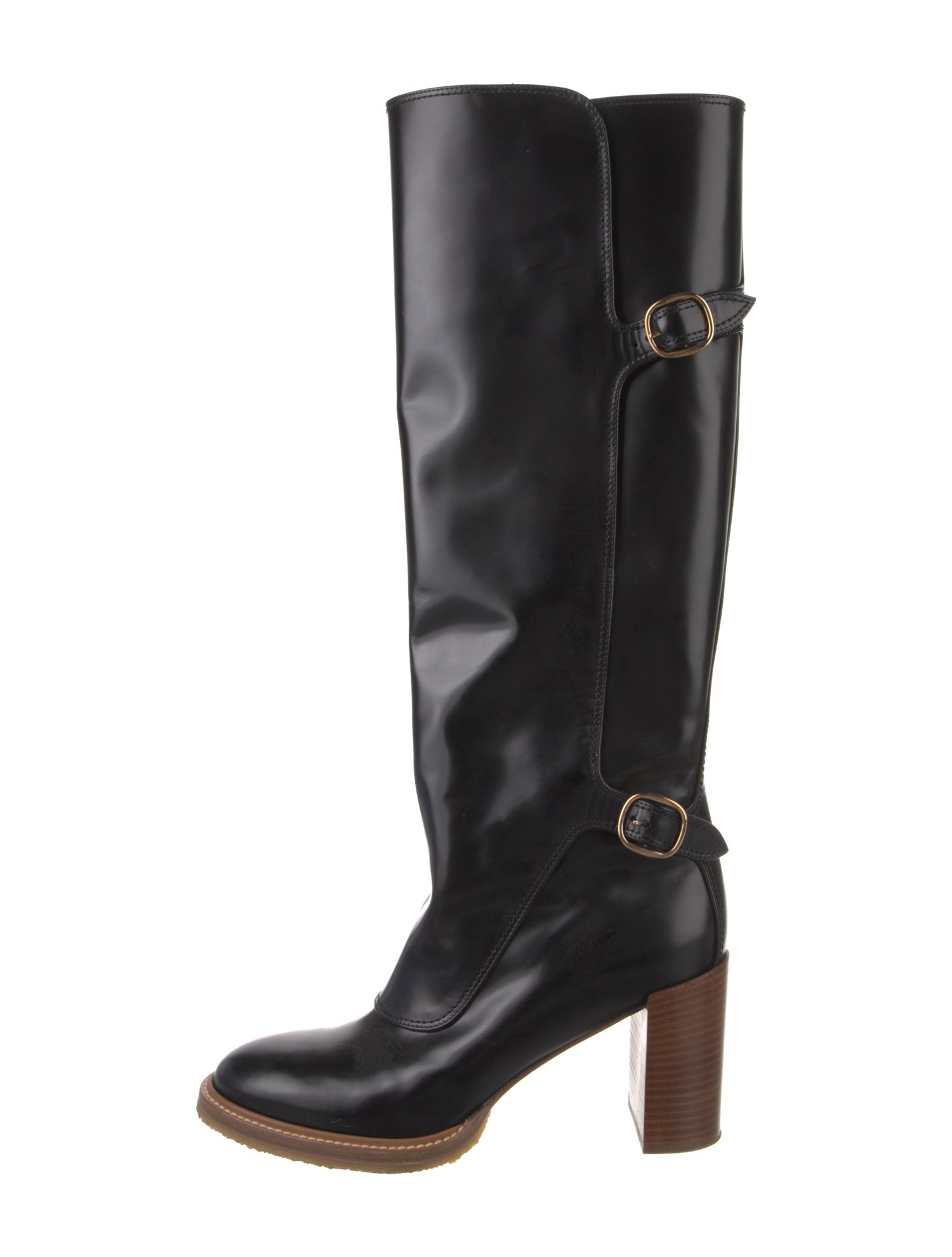Gabriela Hearst Leather Riding Boots