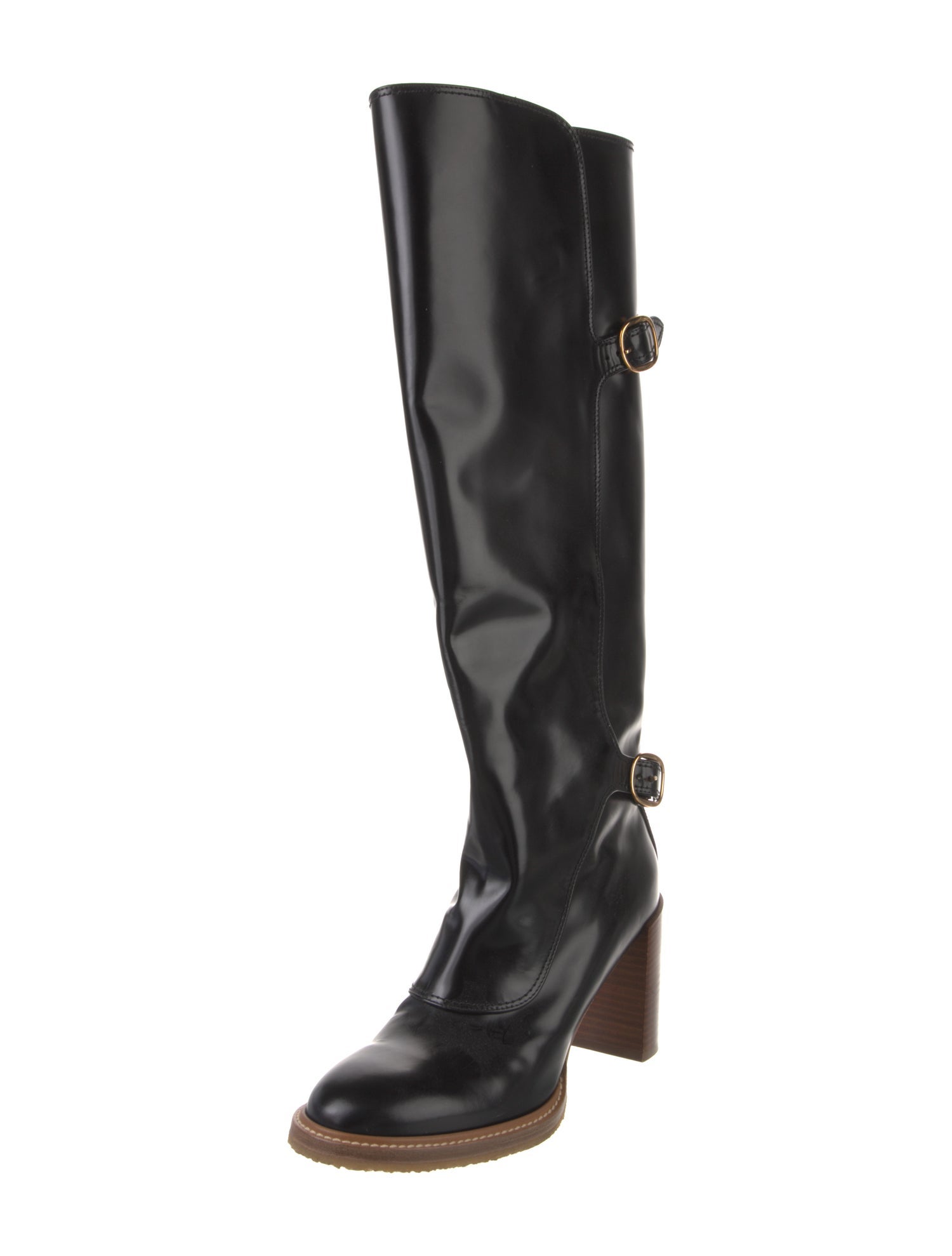 Gabriela Hearst Leather Riding Boots