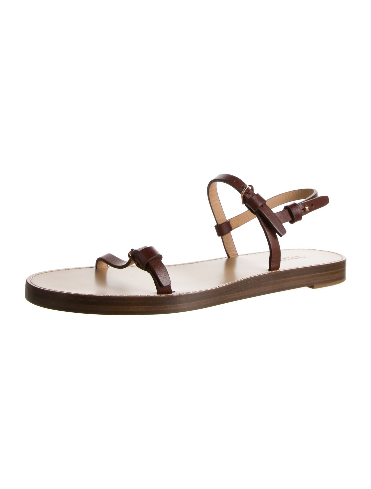 Gabriela Hearst Leather Slingback Sandals w/ Tags