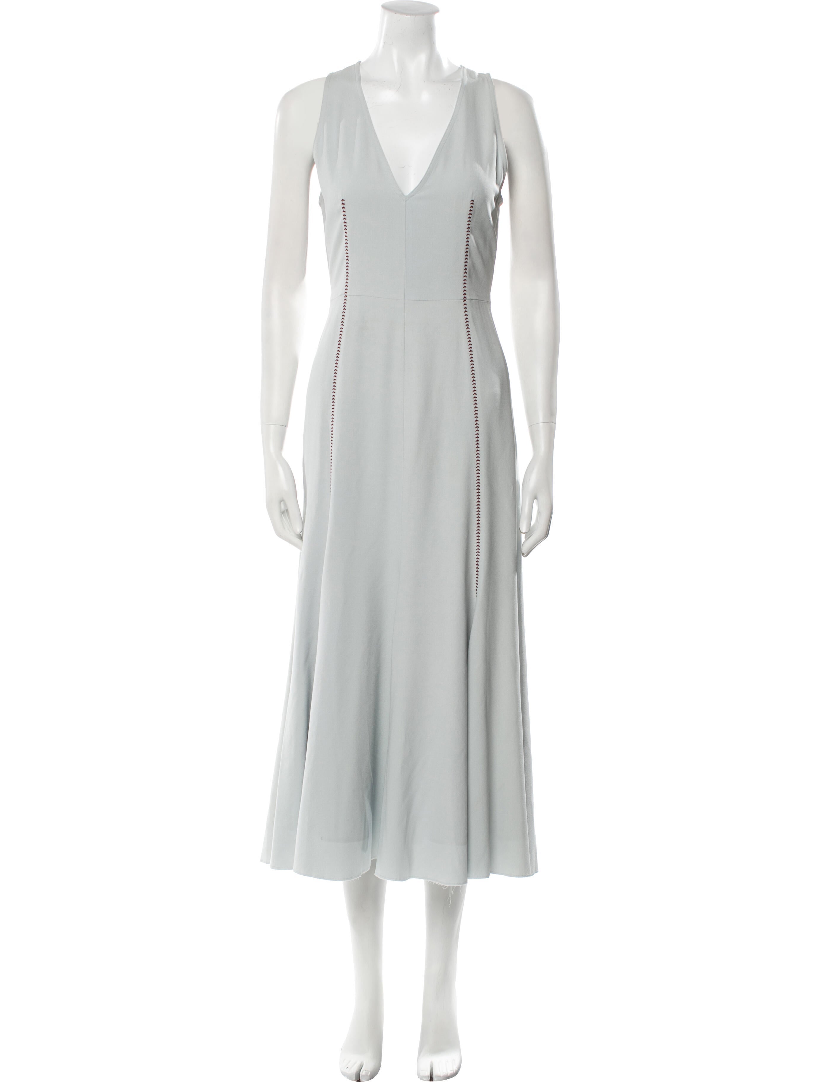 Gabriela Hearst Wool Midi Length Dress
