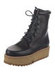 Gabriela Hearst Leather Lace-Up Boots