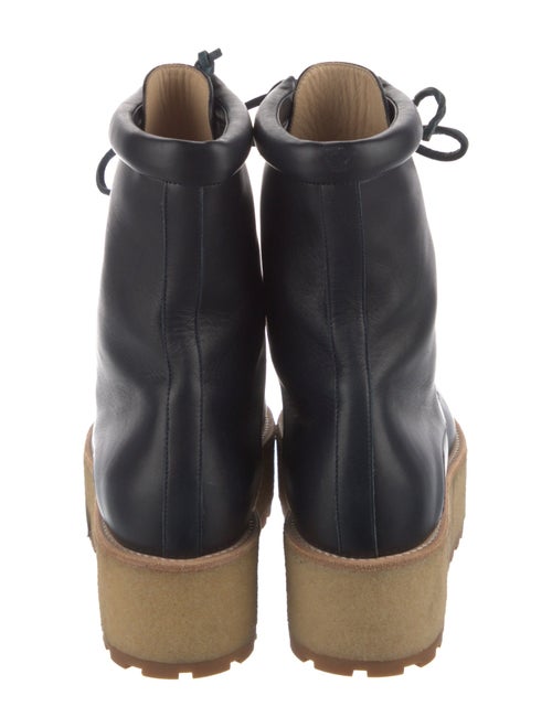 Gabriela Hearst Leather Lace-Up Boots
