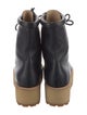 Gabriela Hearst Leather Lace-Up Boots