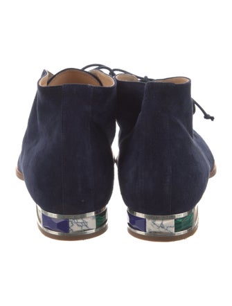 Gabriela Hearst Suede Lace-Up Boots