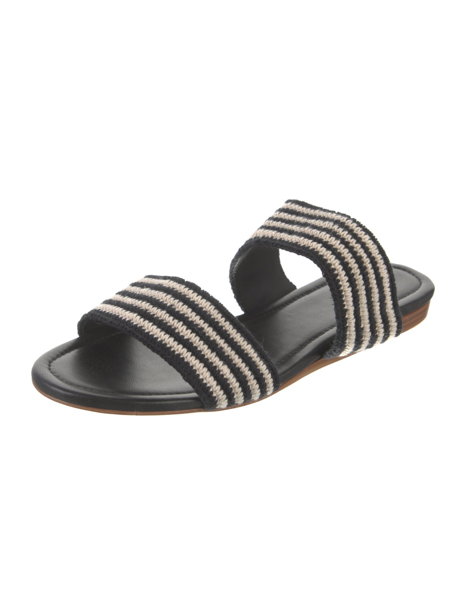 Gabriela Hearst Striped Slides