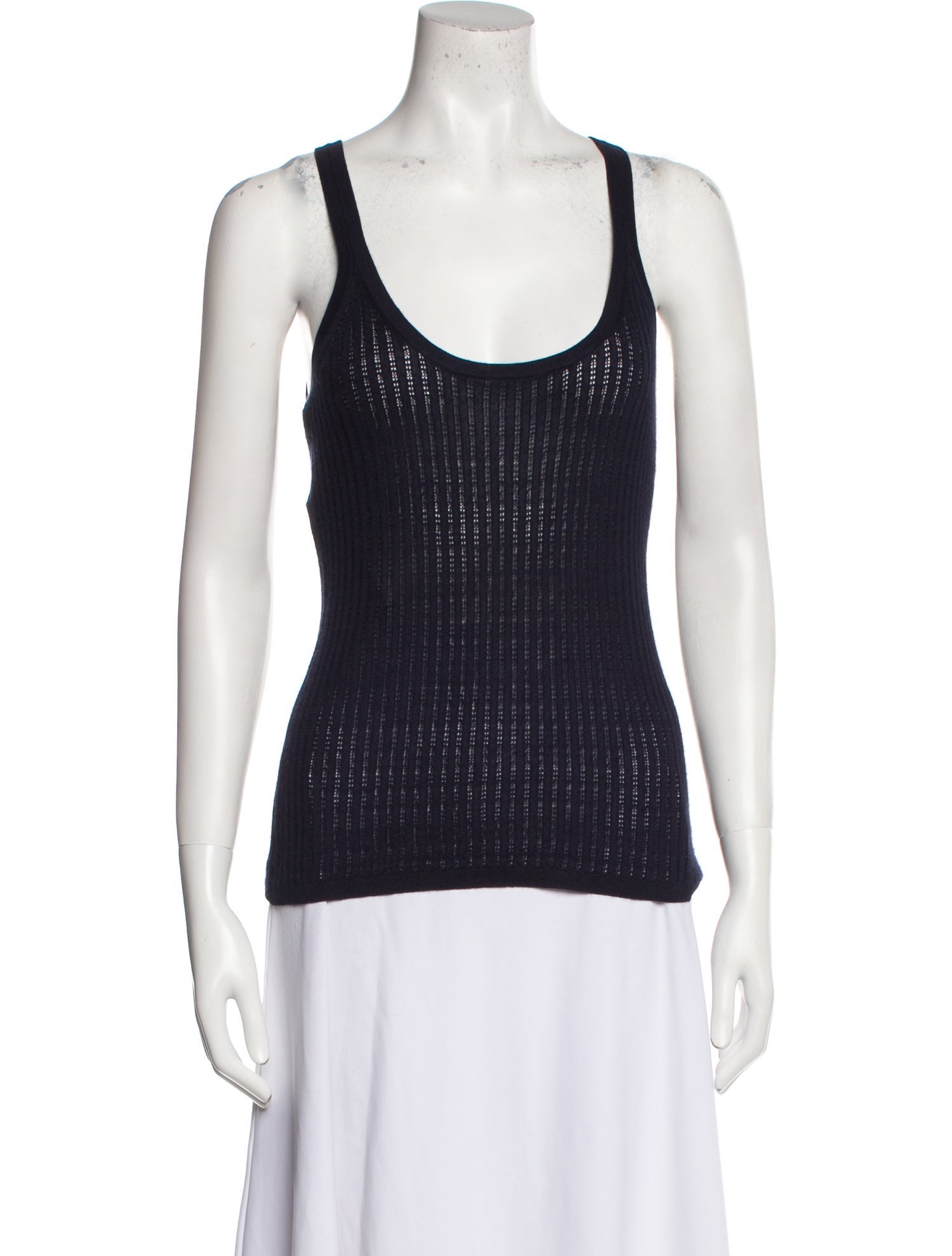 Gabriela Hearst Scoop Neck Sleeveless Top