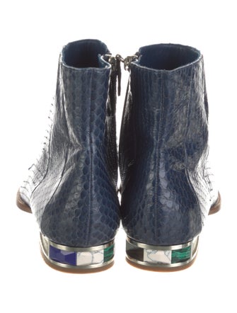 Gabriela Hearst Snakeskin Boots