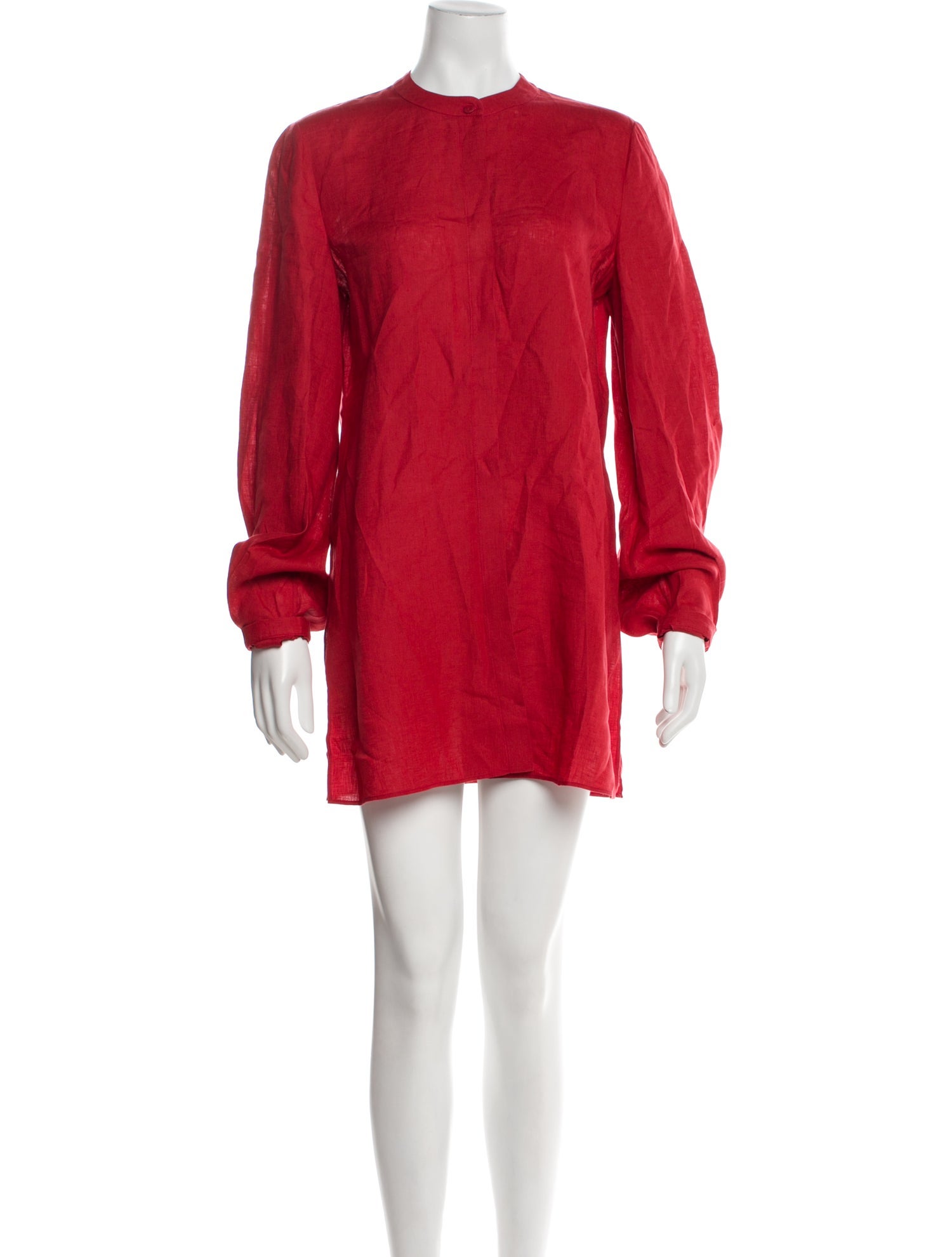 Gabriela Hearst Linen Mini Dress