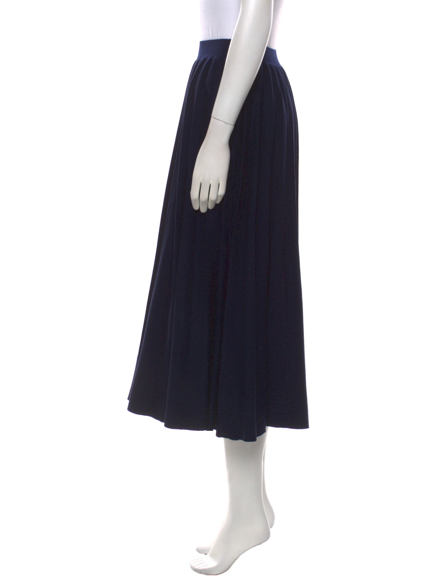 Gabriela Hearst Wool Midi Length Skirt