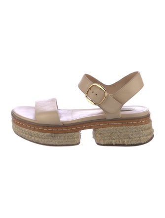 Gabriela Hearst Leather Espadrilles