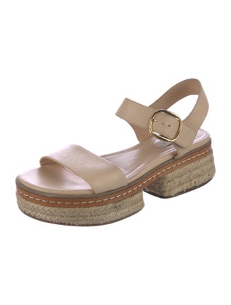 Gabriela Hearst Leather Espadrilles