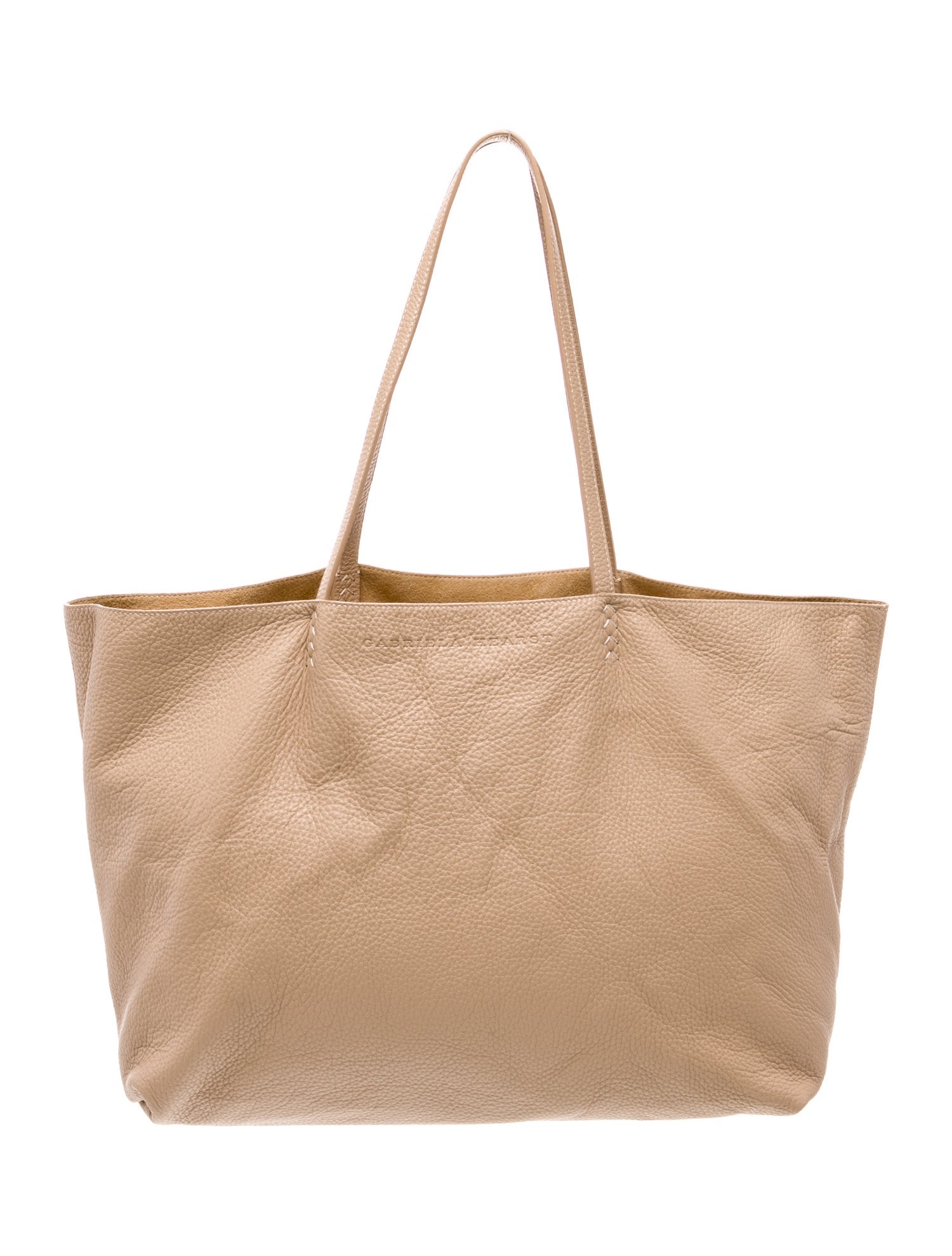 Gabriela Hearst Embossed Leather Tote