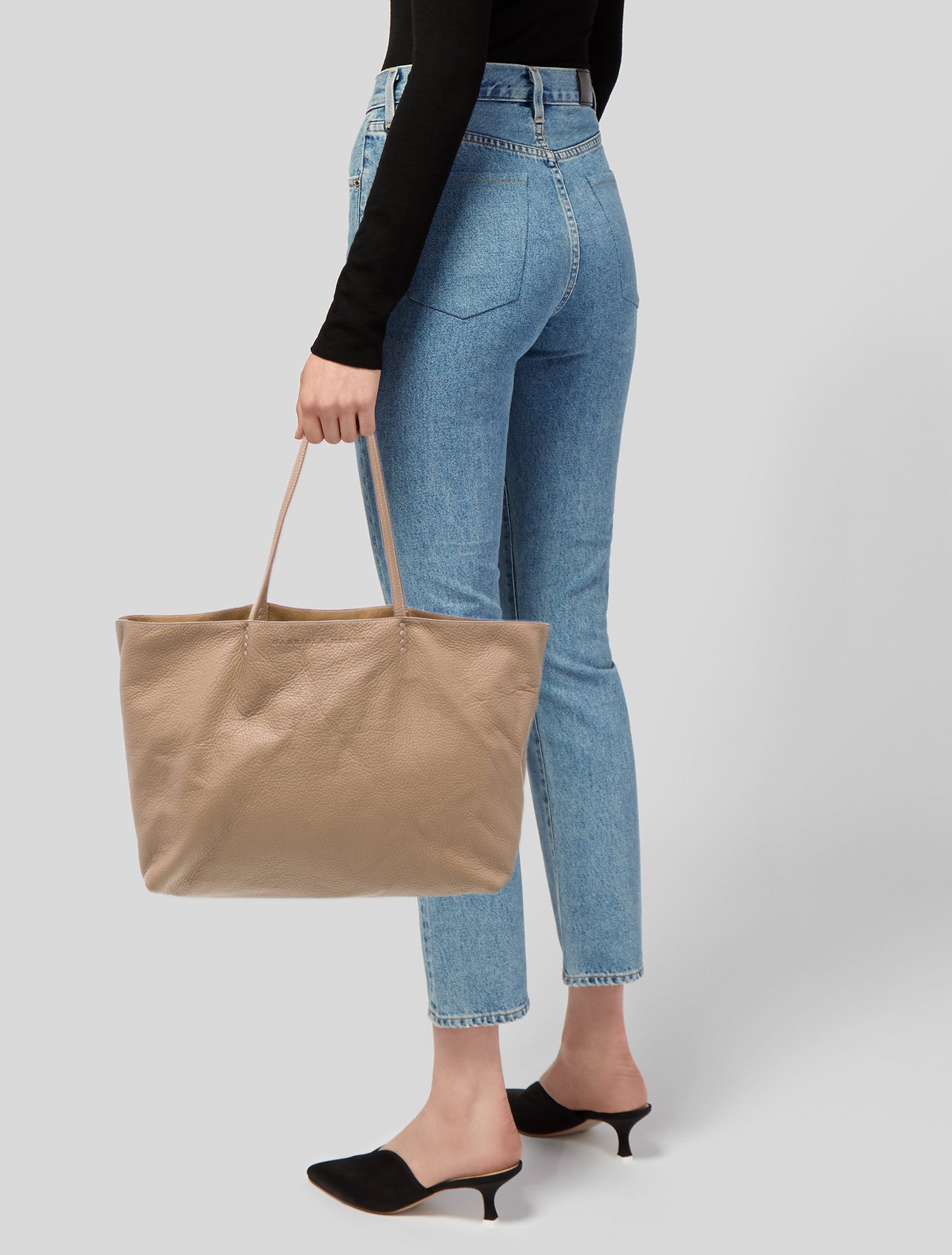 Gabriela Hearst Embossed Leather Tote
