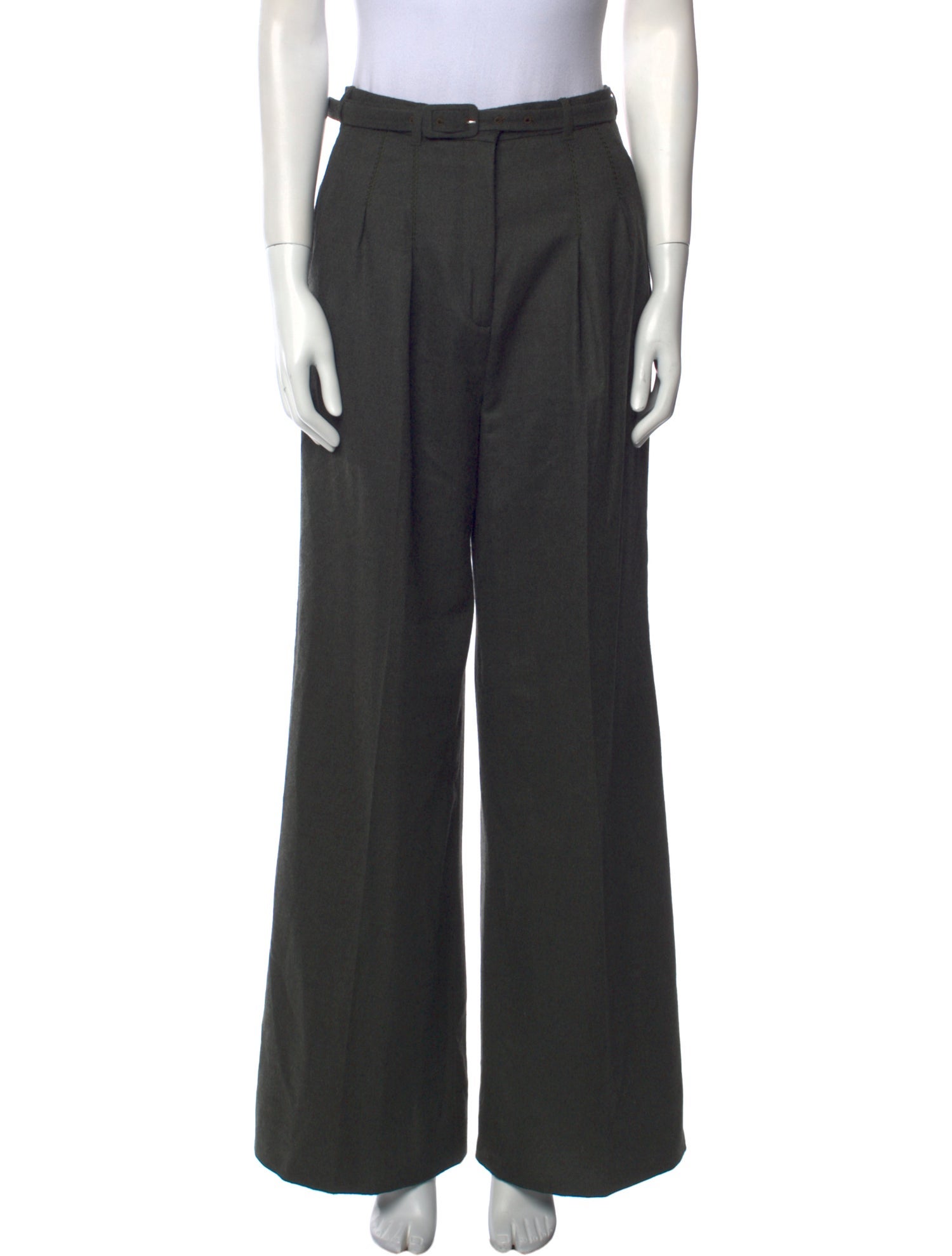 Gabriela Hearst Cashmere Wide Leg Pants