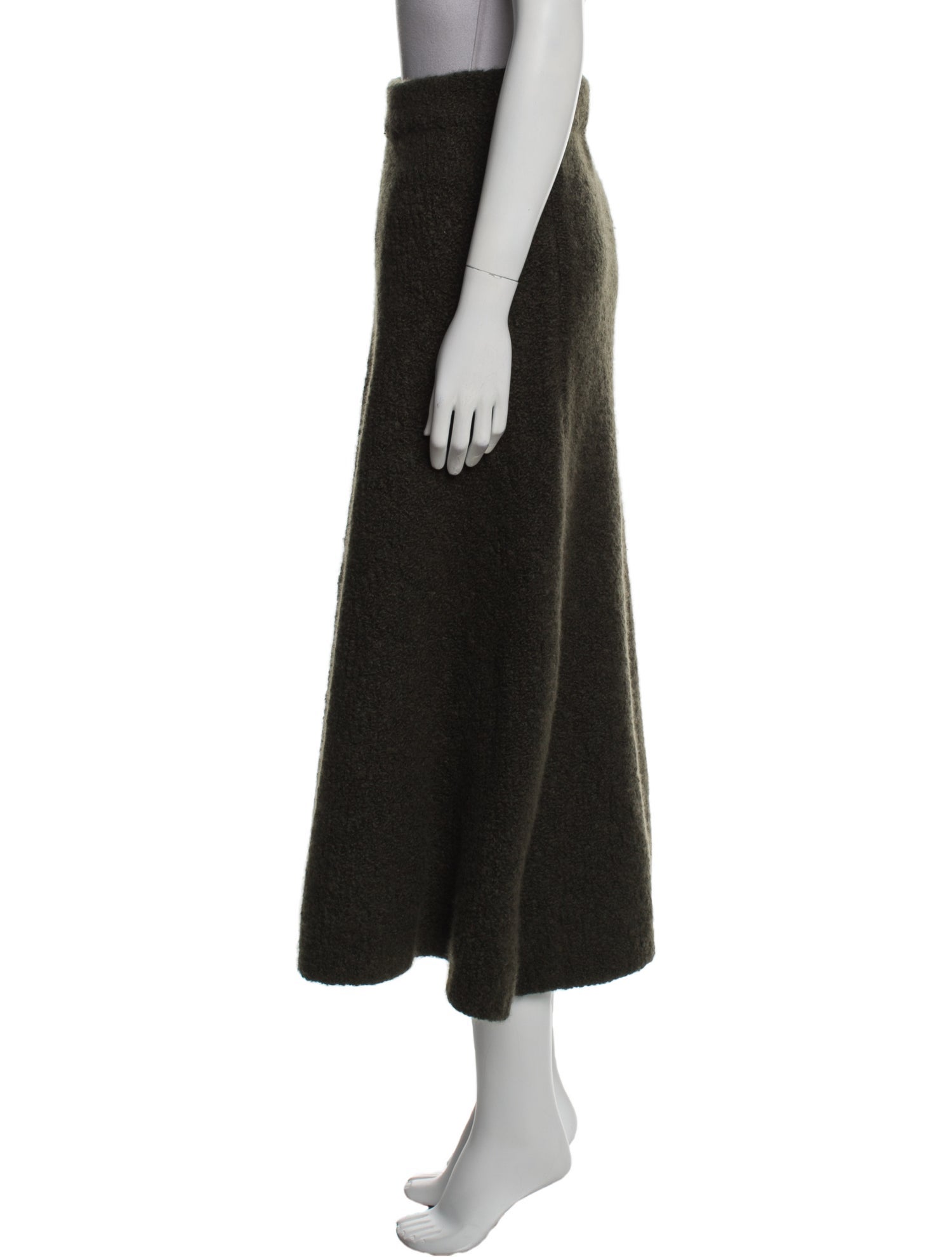 Gabriela Hearst Cashmere Midi Length Skirt