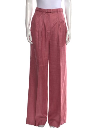 Gabriela Hearst Virgin Wool Wide Leg Pants