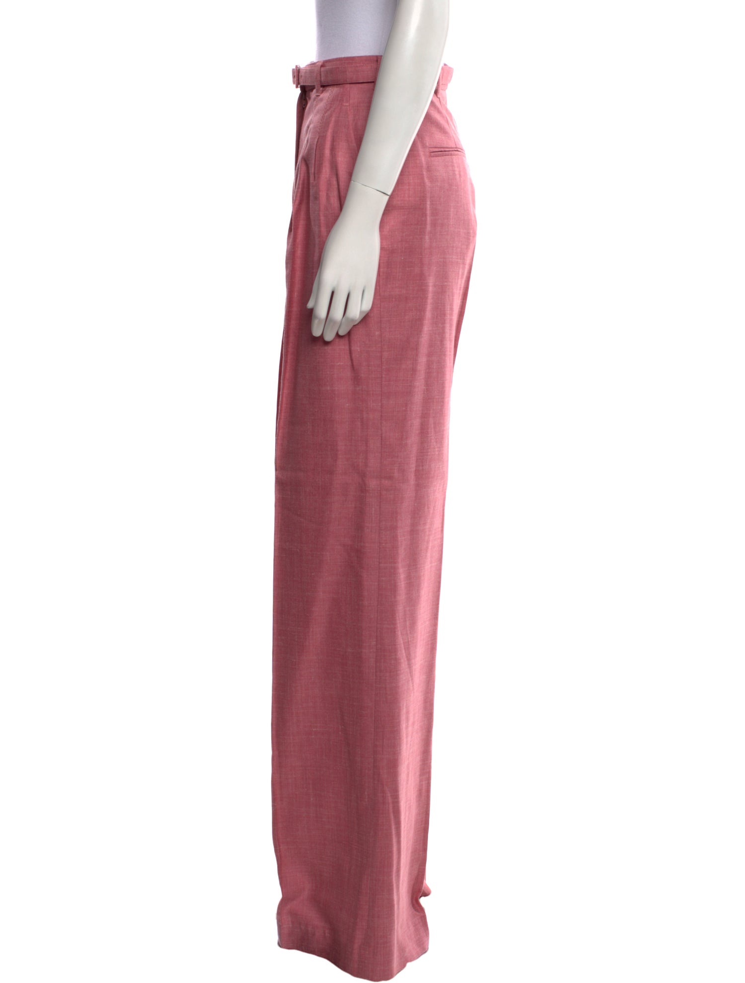 Gabriela Hearst Virgin Wool Wide Leg Pants