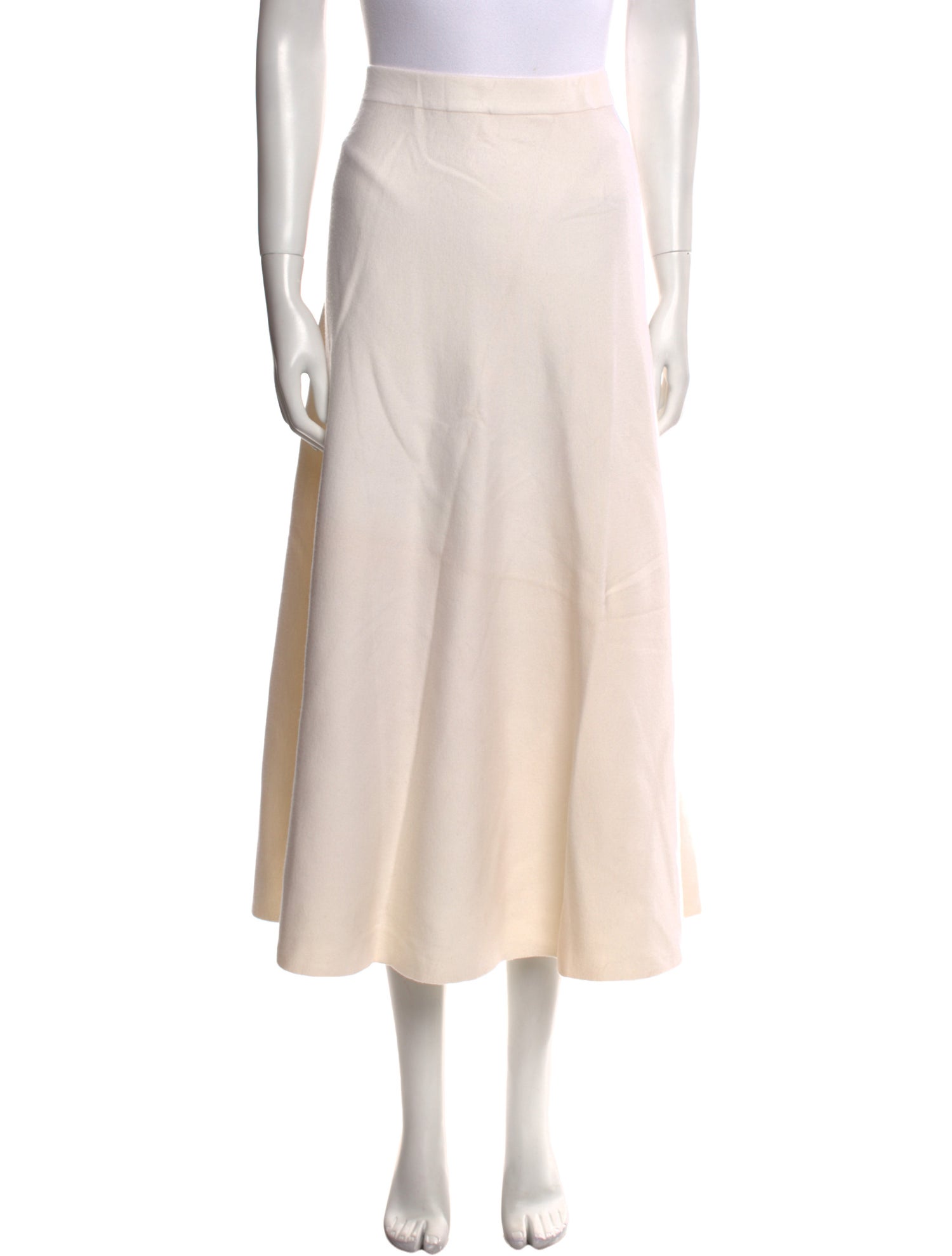 Gabriela Hearst Wool Midi Length Skirt